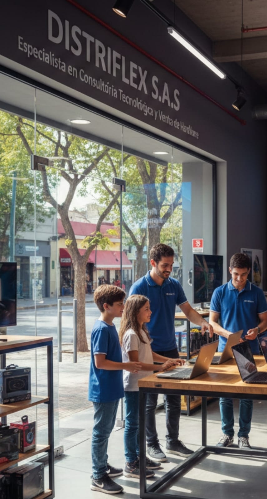 Especialista en Consultoría Tecnológica y Ventas de Hardware para Distriflex S.A.S. en San Juan. San Juan - Argentina