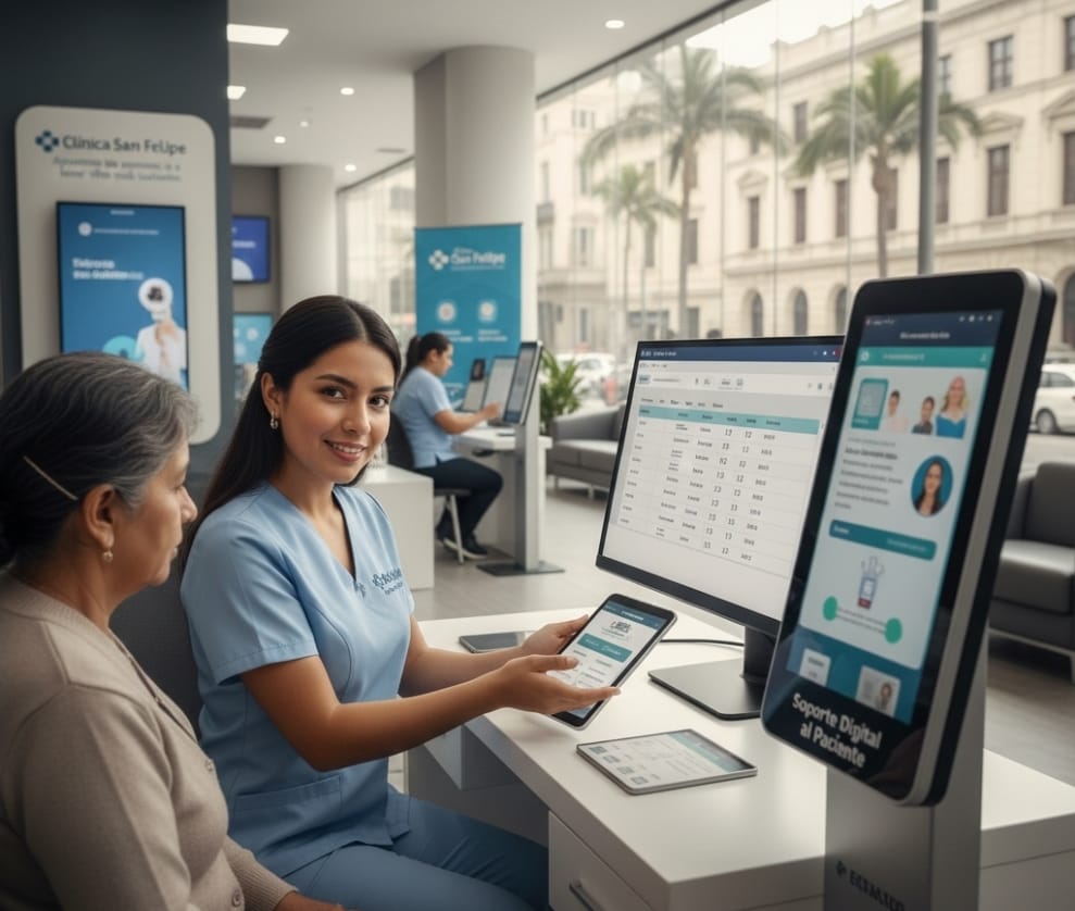 Estratega en Acompañamiento Tecnológico y Soporte Digital al Paciente