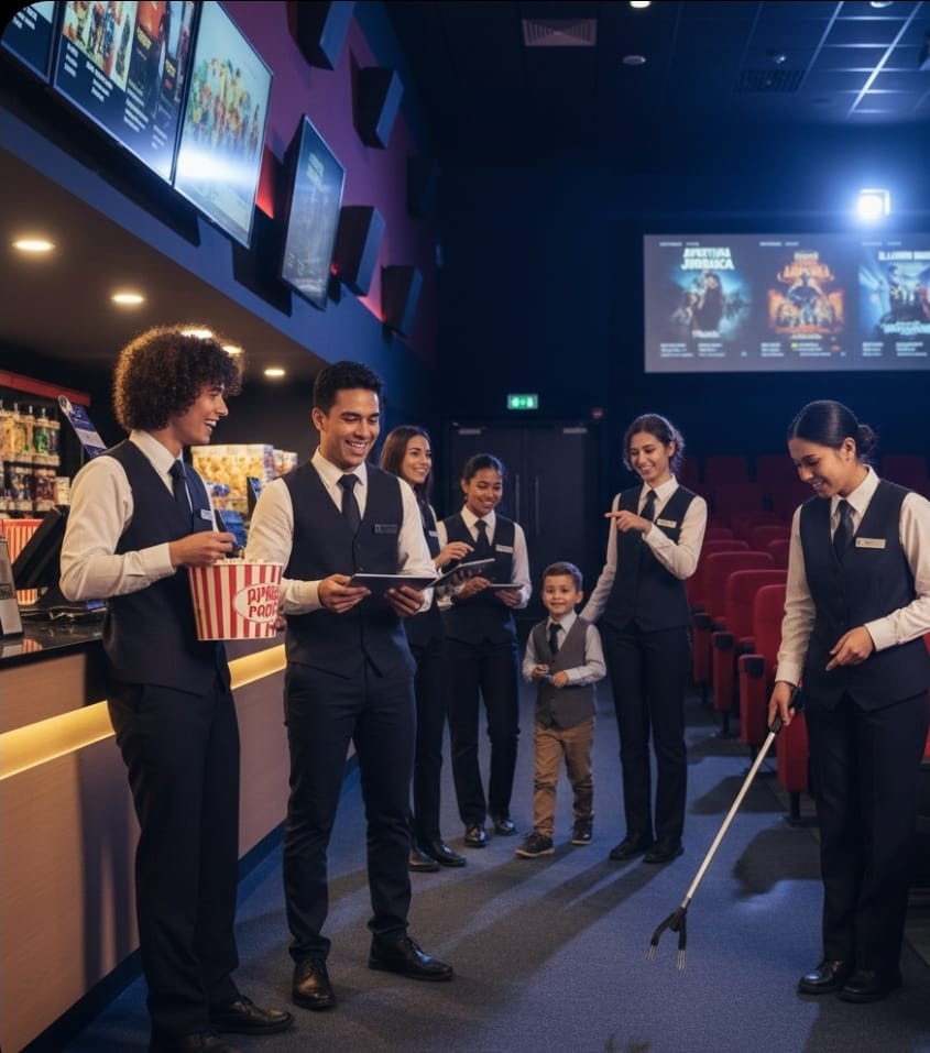 Operadora para salas de cine. Medio Tiempo ​Medellín, Colombia